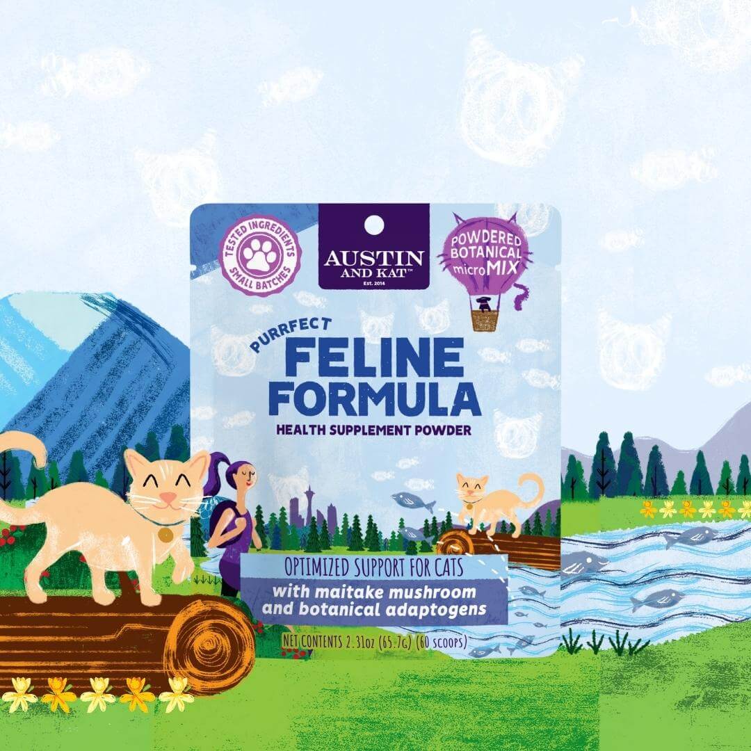 Purrfect Feline Formula Total Support Powder – Austin and Kat